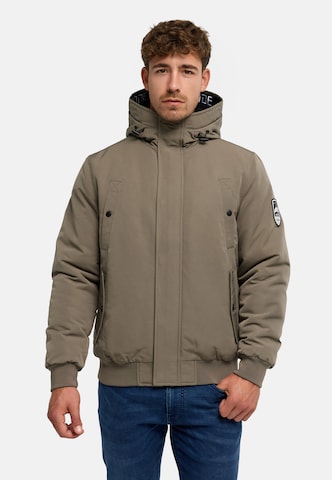 Veste d’hiver 'Albany' INDICODE JEANS en marron : devant