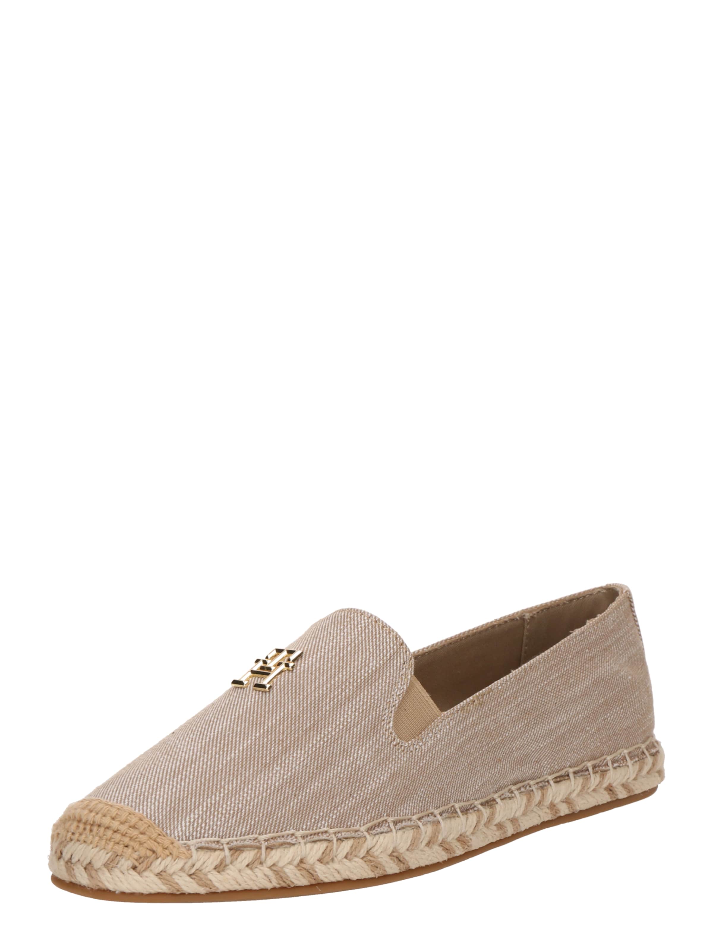 bēšs TOMMY HILFIGER Espadrillas: no priekšpuses