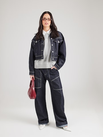 BOSS Sweatshirt 'C_Ever' in Grijs