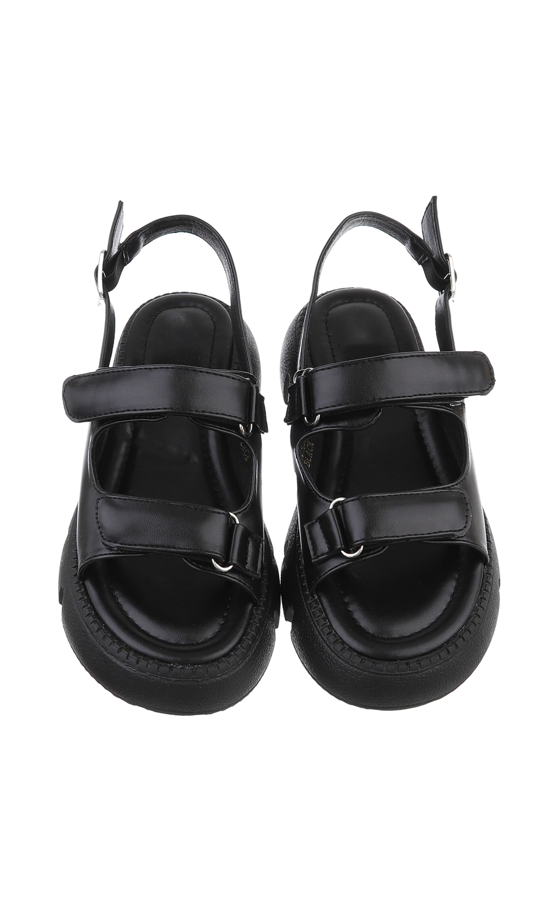 Ital-Design Sandalette in Schwarz
