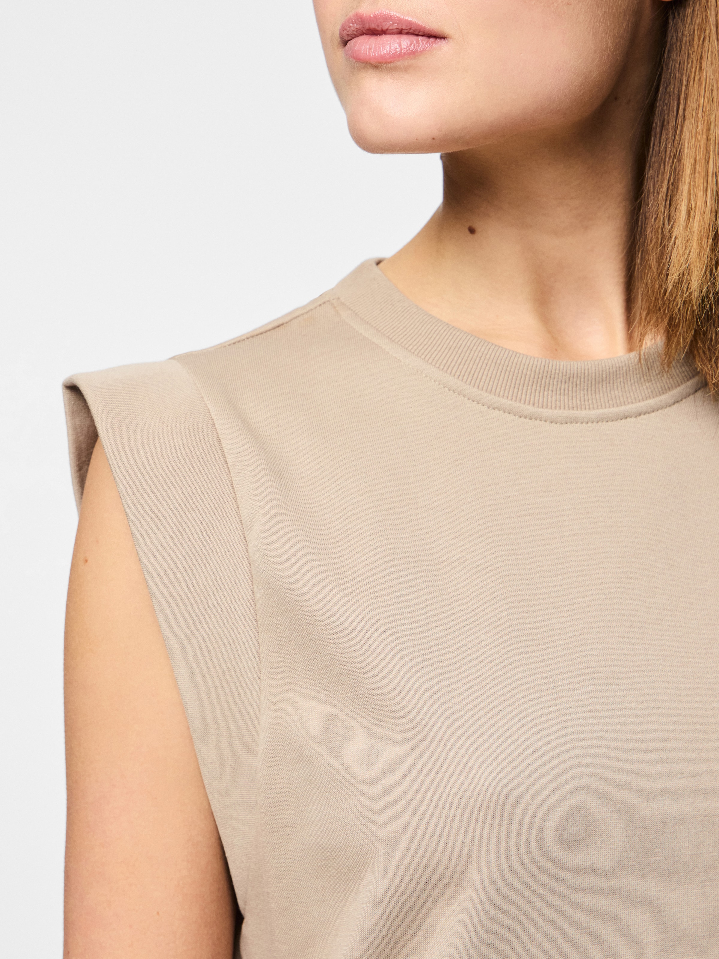 PIECES Pcchilli Summer SL Noos BC-vestido De Alças Mulher, Cinza