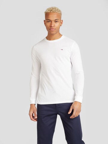 T-Shirt Tommy Jeans en beige : devant