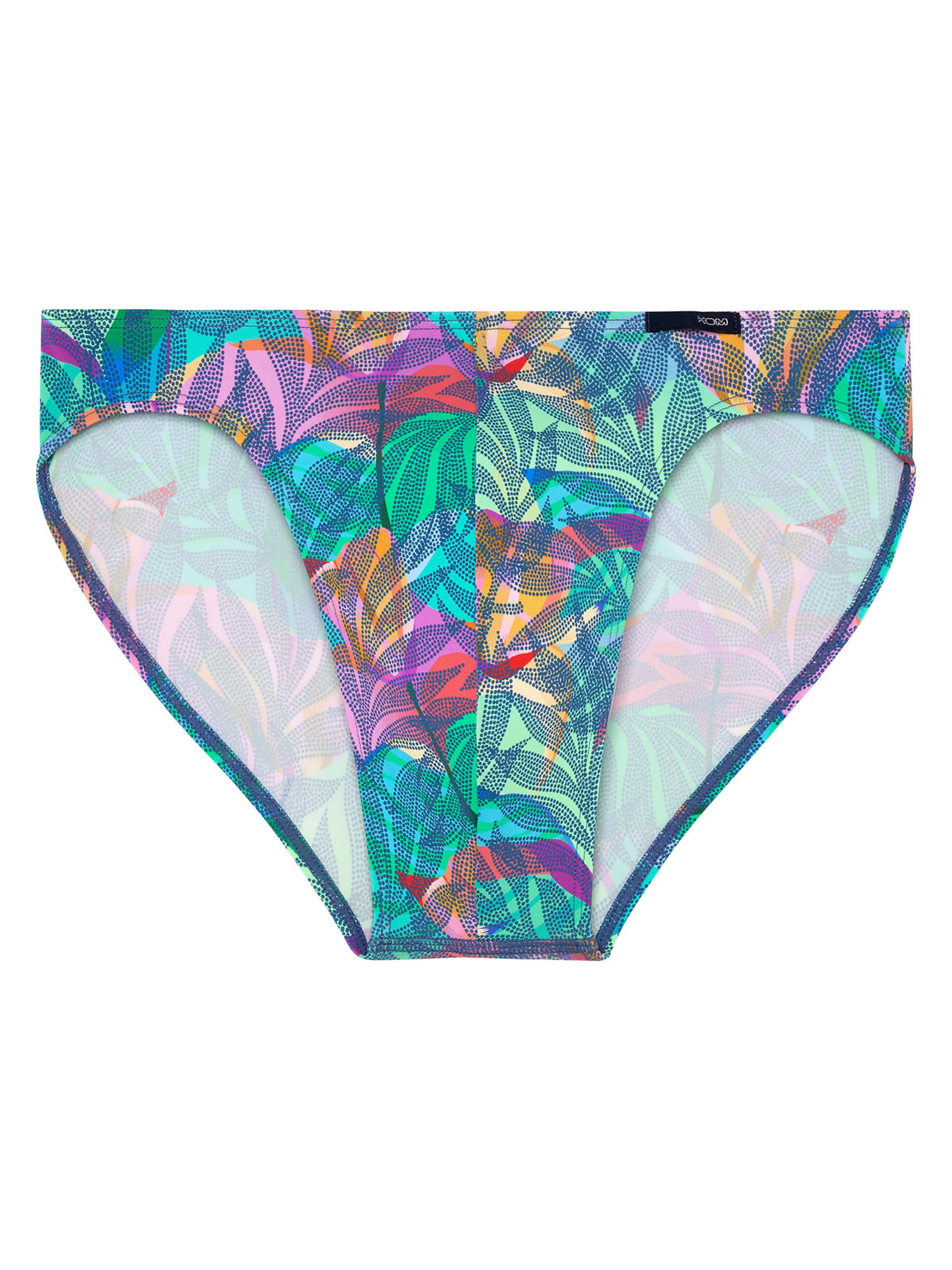 HOM Slip ' Funky Styles ' in Blauw: voorkant