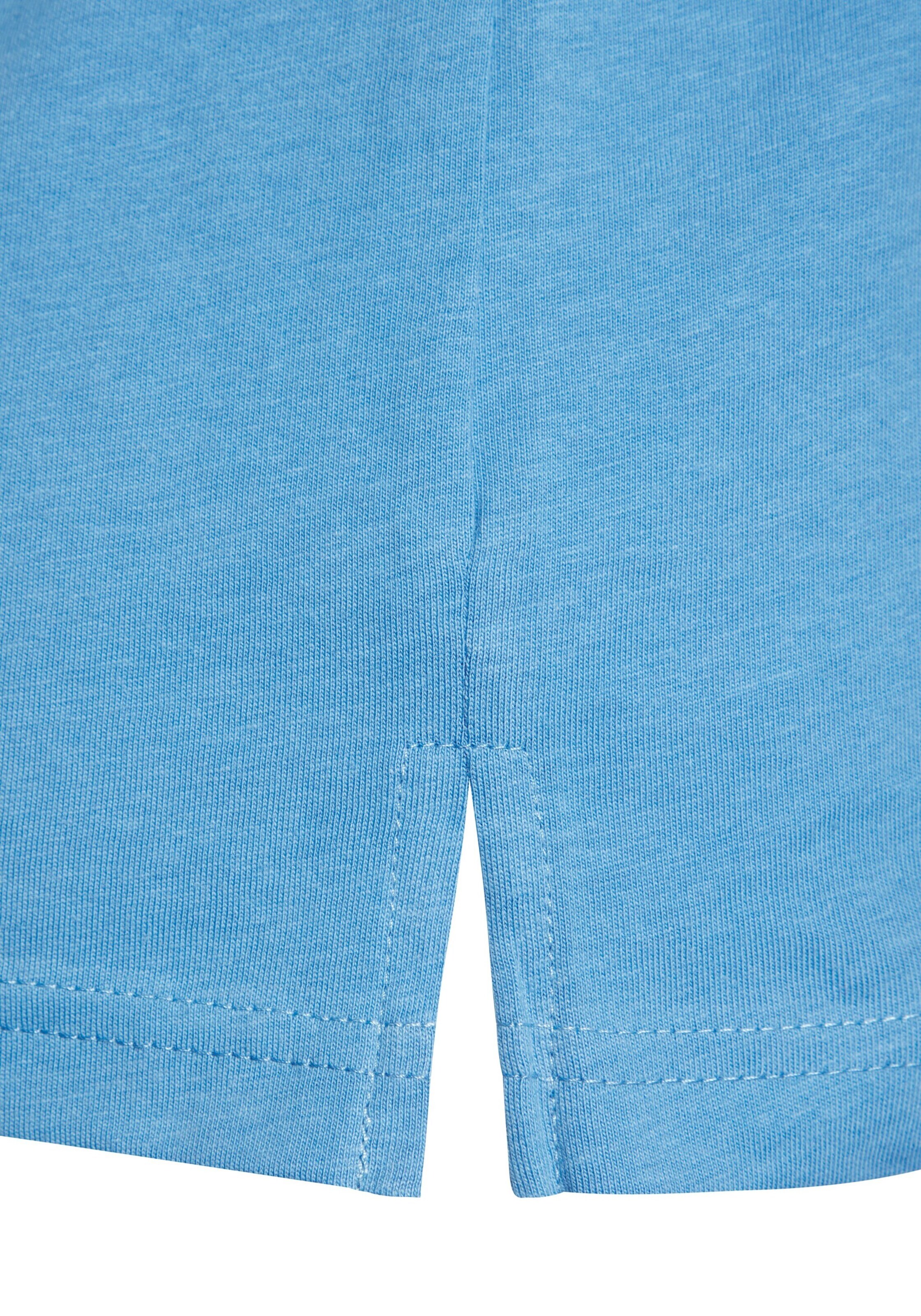 BEACH TIME Shirt in Blue