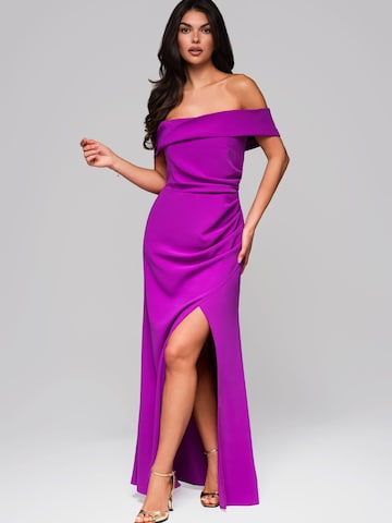Ombre Abendkleid in Lila