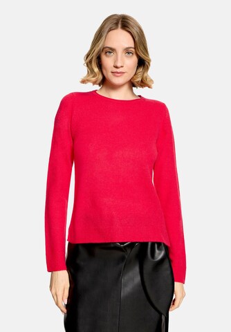 Cartoon Pullover in Rot: Vorderseite
