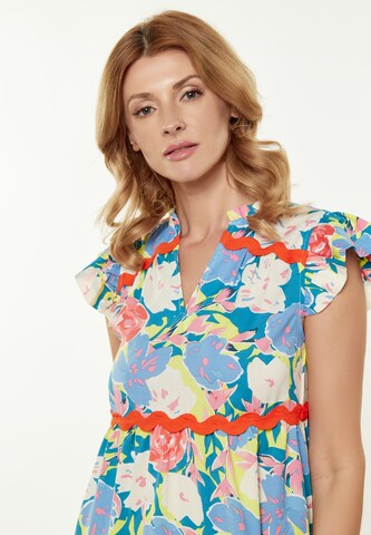 Usha Zomerjurk 'Fashion Look' in Blauw