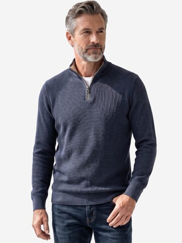 CASAMODA Sweater 'Basic' in Blue