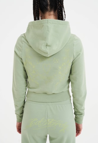 Ed Hardy Sweatjakke 'Love Is Mystery' i grøn