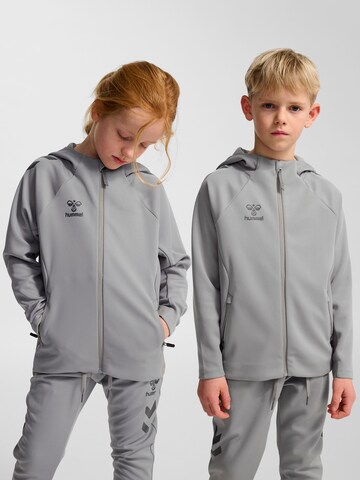 Hummel Sweatjacke 'Cima 2.0' in Grau: Vorderseite