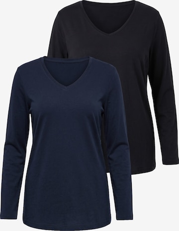 Ulla Popken Shirt in Blue: front