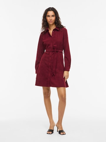 VILA - Vestido camisero 'VIELSA' en rojo: frente