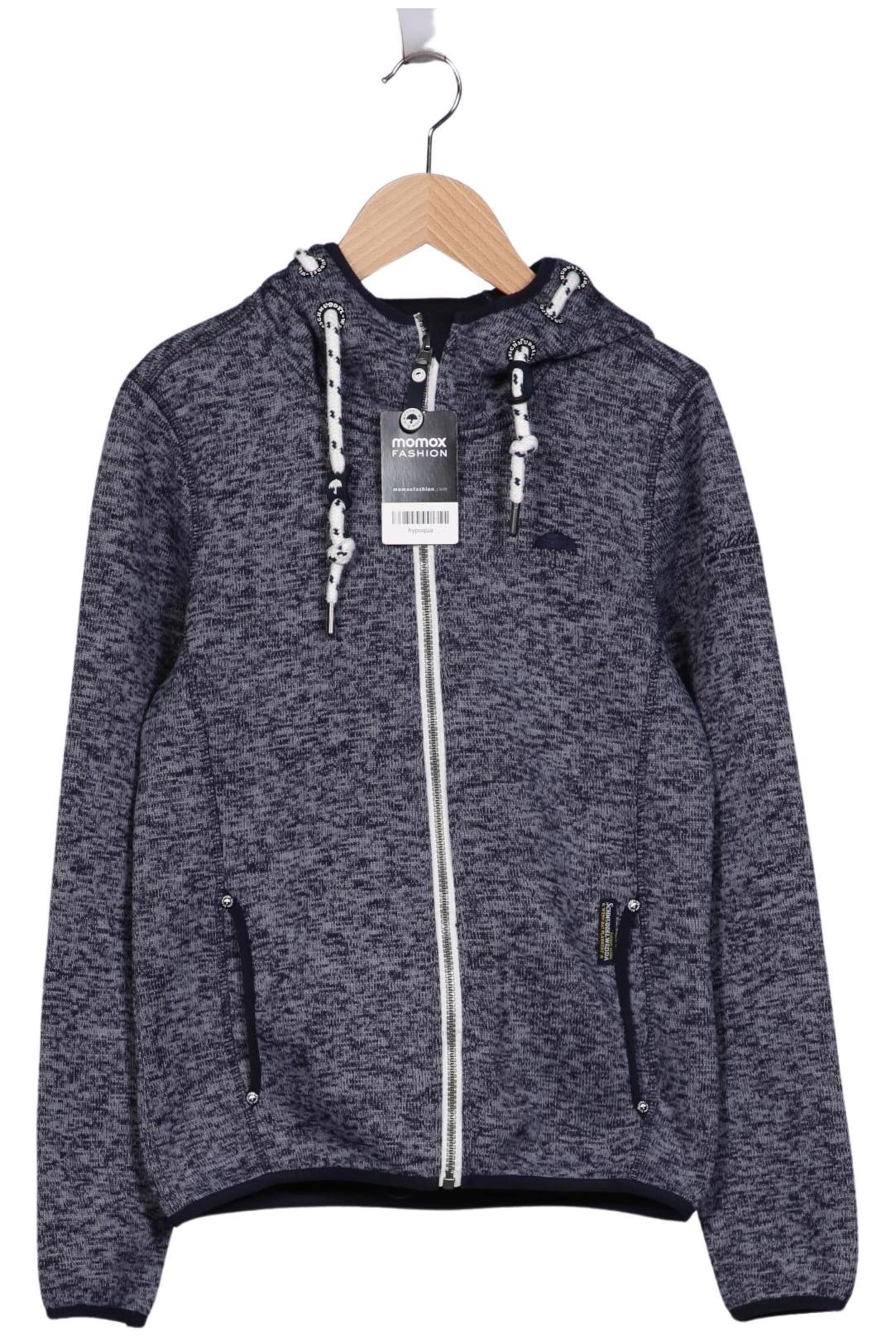 Schmuddelwedda Kapuzenpullover XS in Blau: Vorderseite