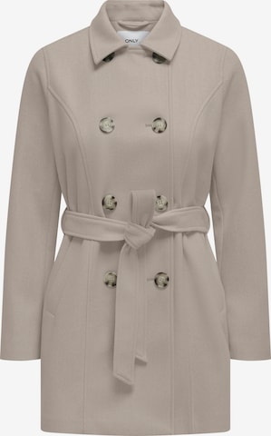 Manteau mi-saison 'NANCY' ONLY en gris : devant