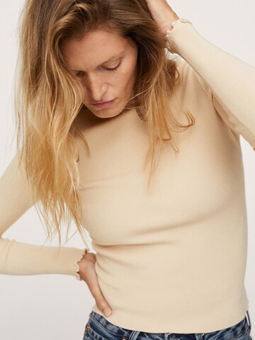 Pull-over 'Serenata' MANGO en beige