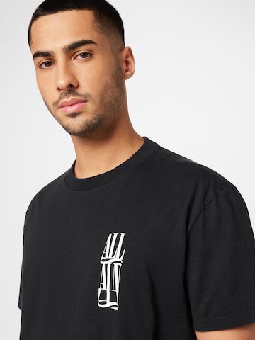 AllSaints - Camiseta en negro