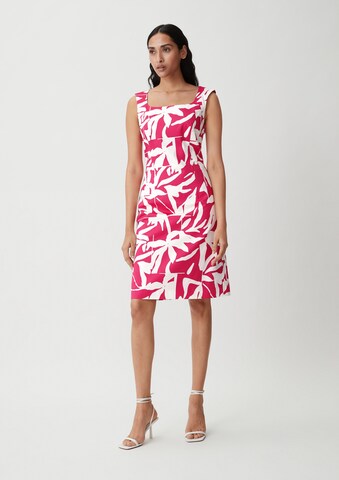COMMA Sommerkleid in Pink: Vorderseite