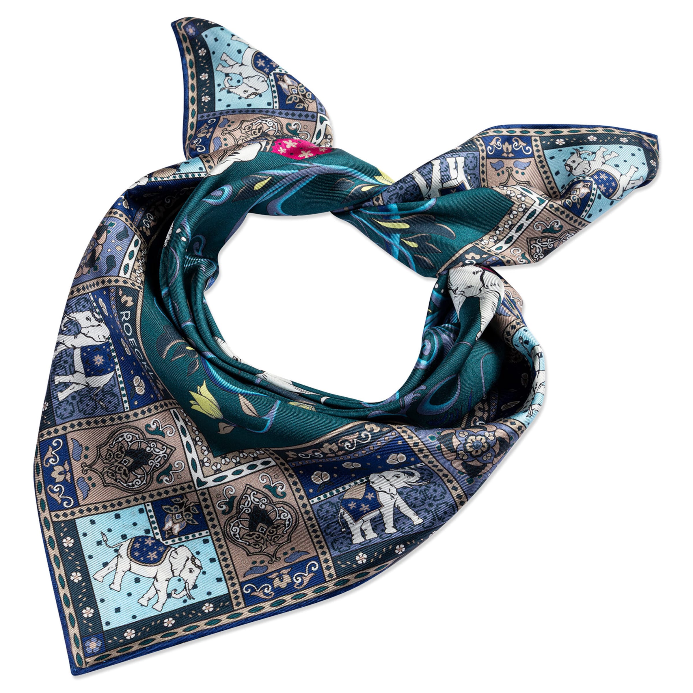 Foulard di Roeckl in colori misti: frontale