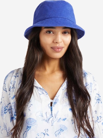 Cappello di Vilebrequin in blu: frontale