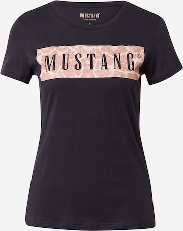 MUSTANG Shirt 'Alexia' in Blauw: voorkant