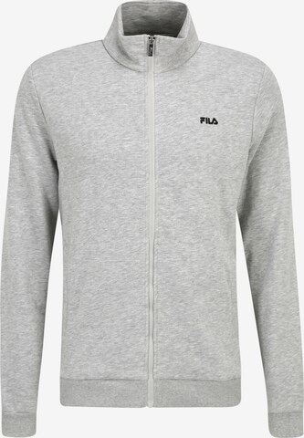 FILA Sweatjakke 'Apparel BAHRENBORSTEL' i grå: forside