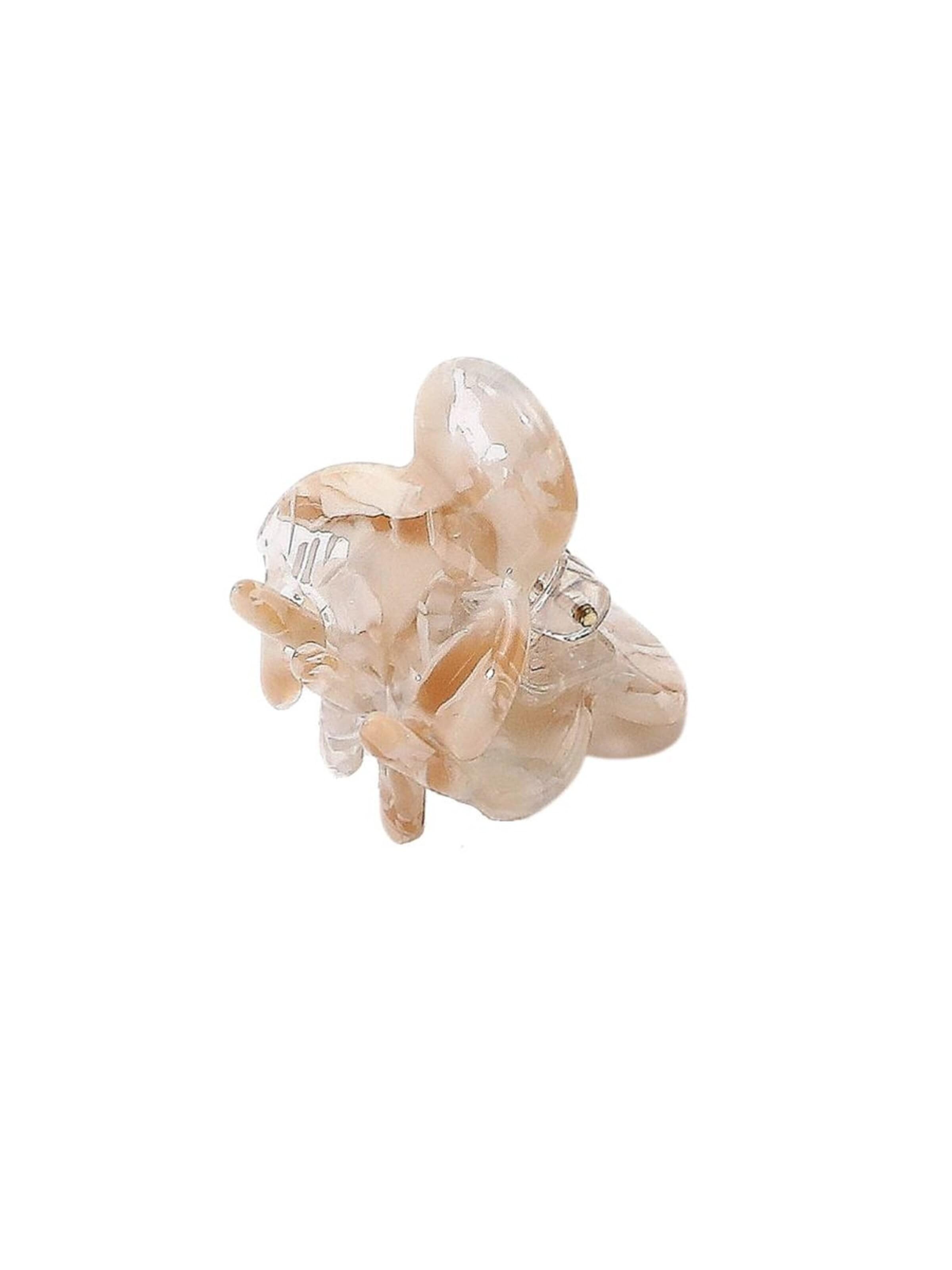 soho Hair accesoires Hårsmykke 'Hara Mini Hair Clip - Clay' i 2.5 cm x 2.5 cm i blandingsfarvet, Produktvisning