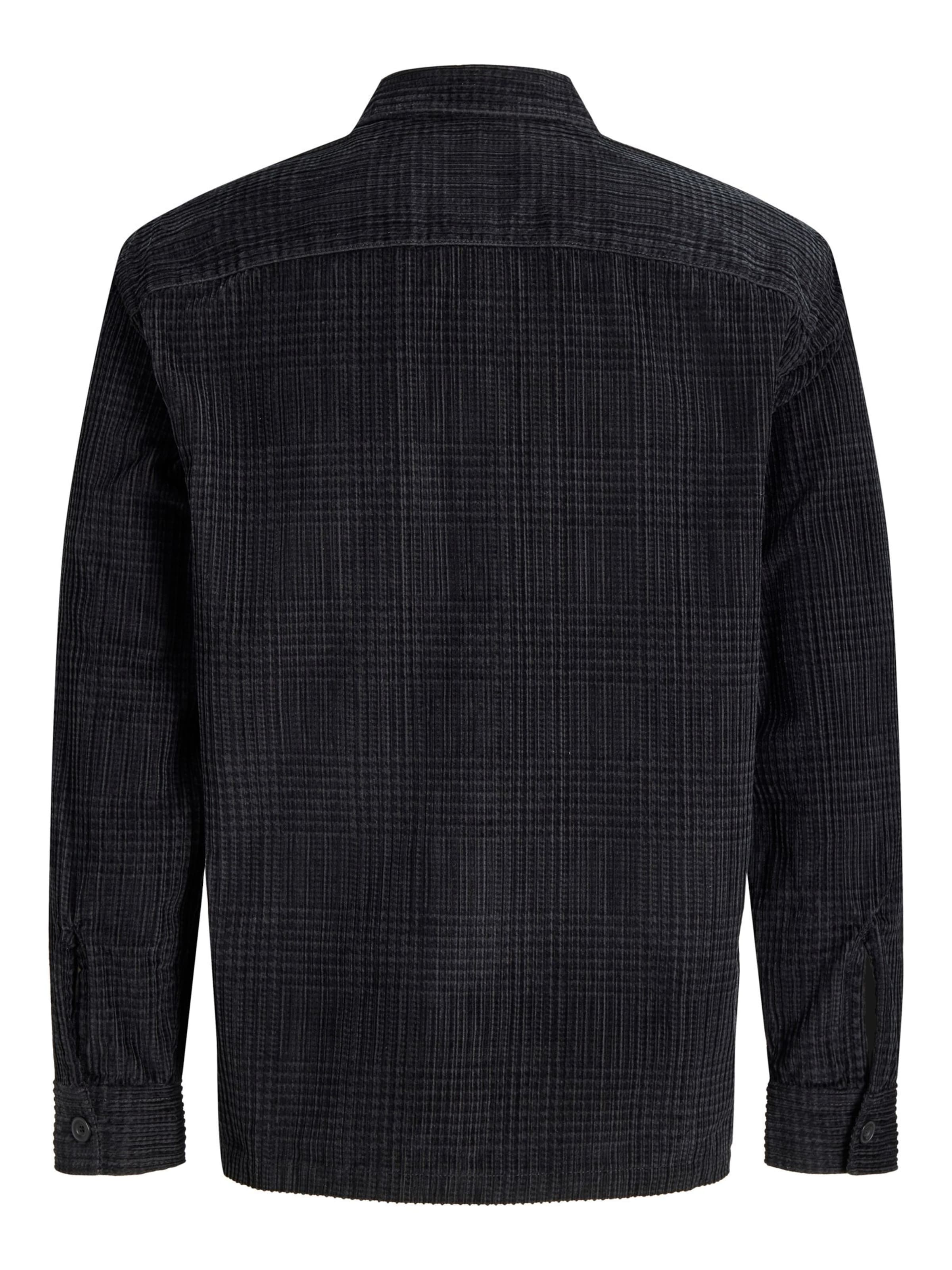 JACK & JONES Comfort Fit Πουκάμισο 'JPRBLUOliver' σε μαύρο