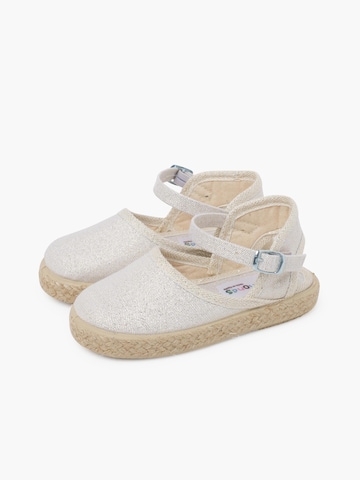 Pisamonas Sandale‌‌‌‌‌‌‌‌ in Silber