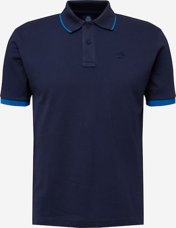 North Sails Shirt in Blauw: voorkant