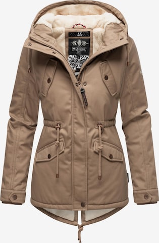 Parka invernale 'Manolya' di MARIKOO in grigio: frontale