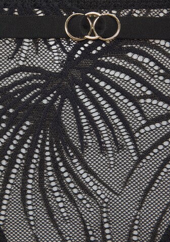 LASCANA String bugyik - fekete