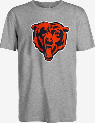 Fanatics Shirt ' NFL Crew Chicago Bears' in Grau: predná strana