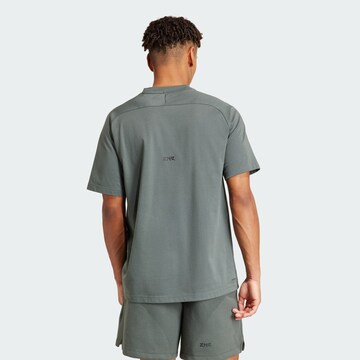 Tricou funcțional 'Z.N.E.' de la ADIDAS SPORTSWEAR pe gri