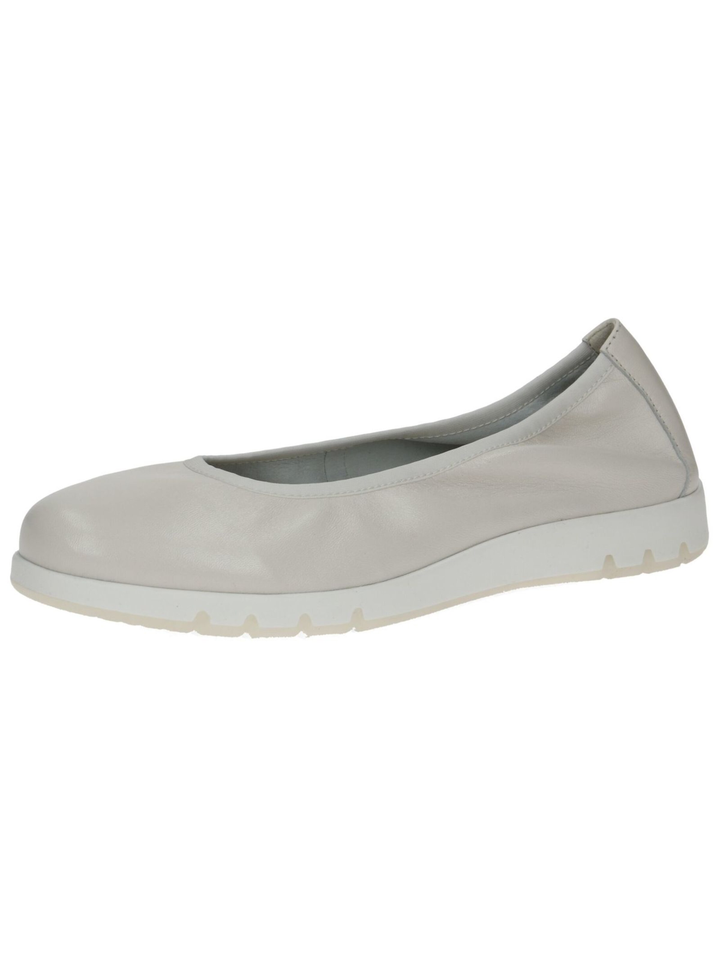 Ballerines CAPRICE en blanc : devant