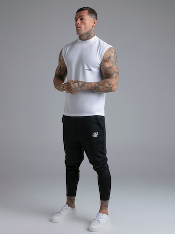 T-Shirt SikSilk en blanc