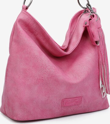 Fritzi aus Preußen Shoulder Bag 'Lipstick' in Pink