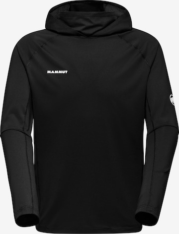 MAMMUT Sportshirt 'Selun Sun' in Schwarz: Vorderseite