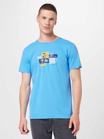 Ragwear TShirt 'BLAIZE' in Blau: predná strana