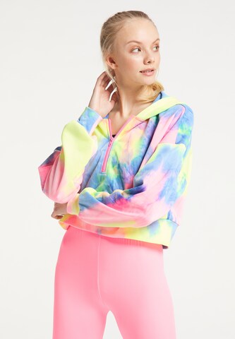 myMo ATHLSR Sportief sweatshirt in Roze: voorkant