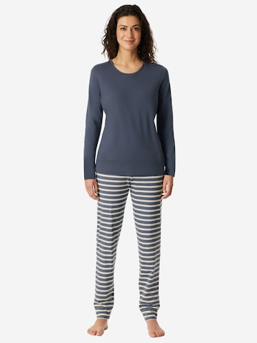 Pyjama ' Casual Essentials ' SCHIESSER en bleu
