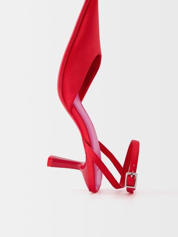 Décolleté di Bershka in rosso