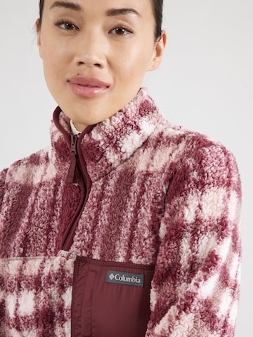 Pullover sportivo 'West Bend™' di COLUMBIA in rosso