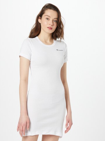 Champion Authentic Athletic Apparel Sukienka w kolorze biały: przód