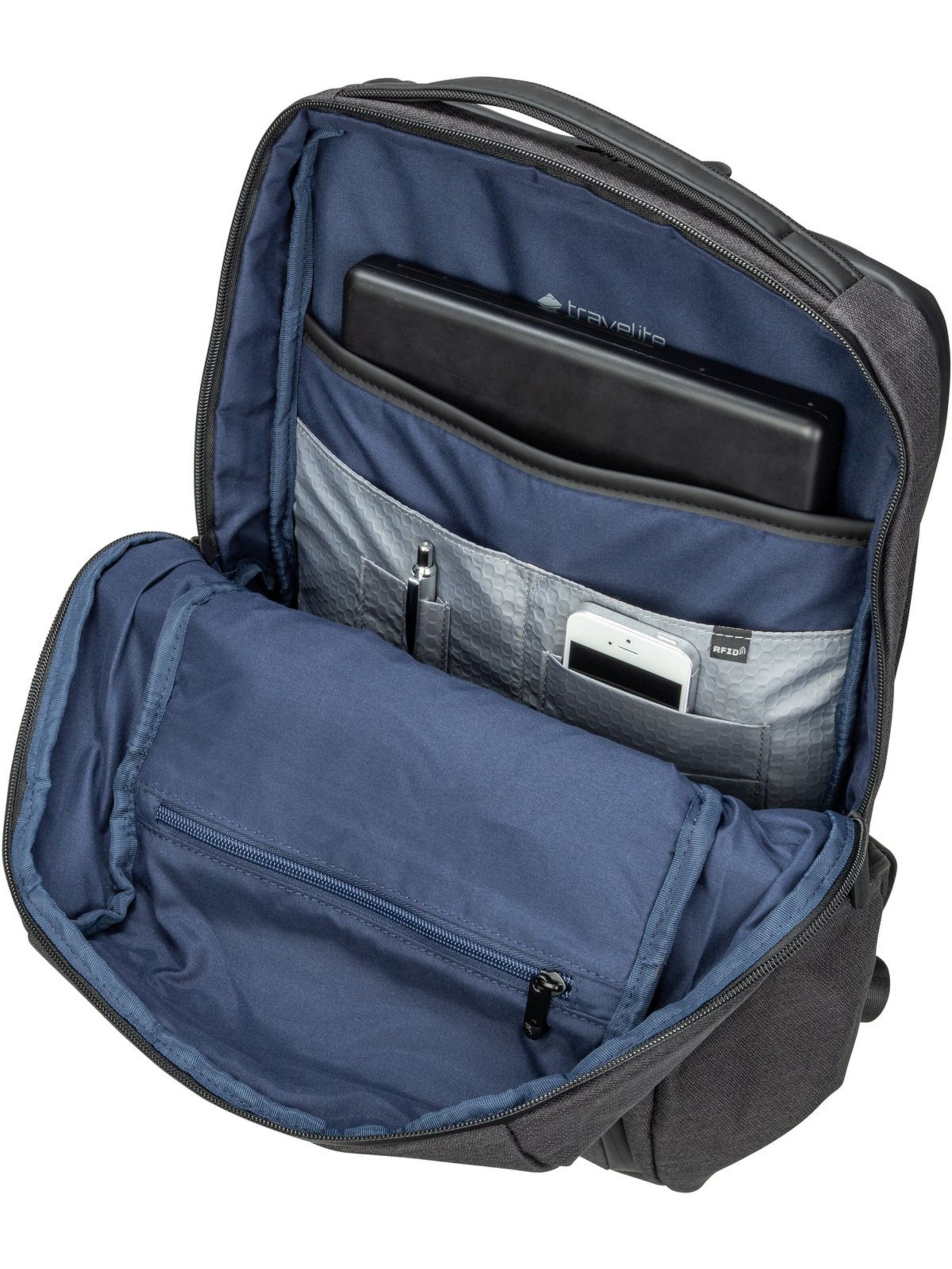 TRAVELITE Backpack 'Meet' in Grey