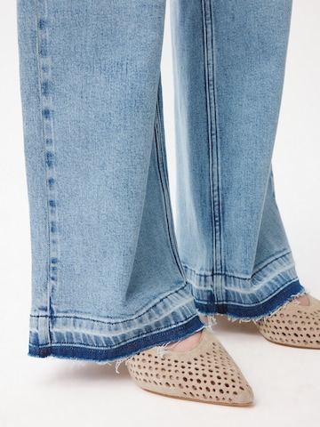 Wide Leg Jean adl en bleu