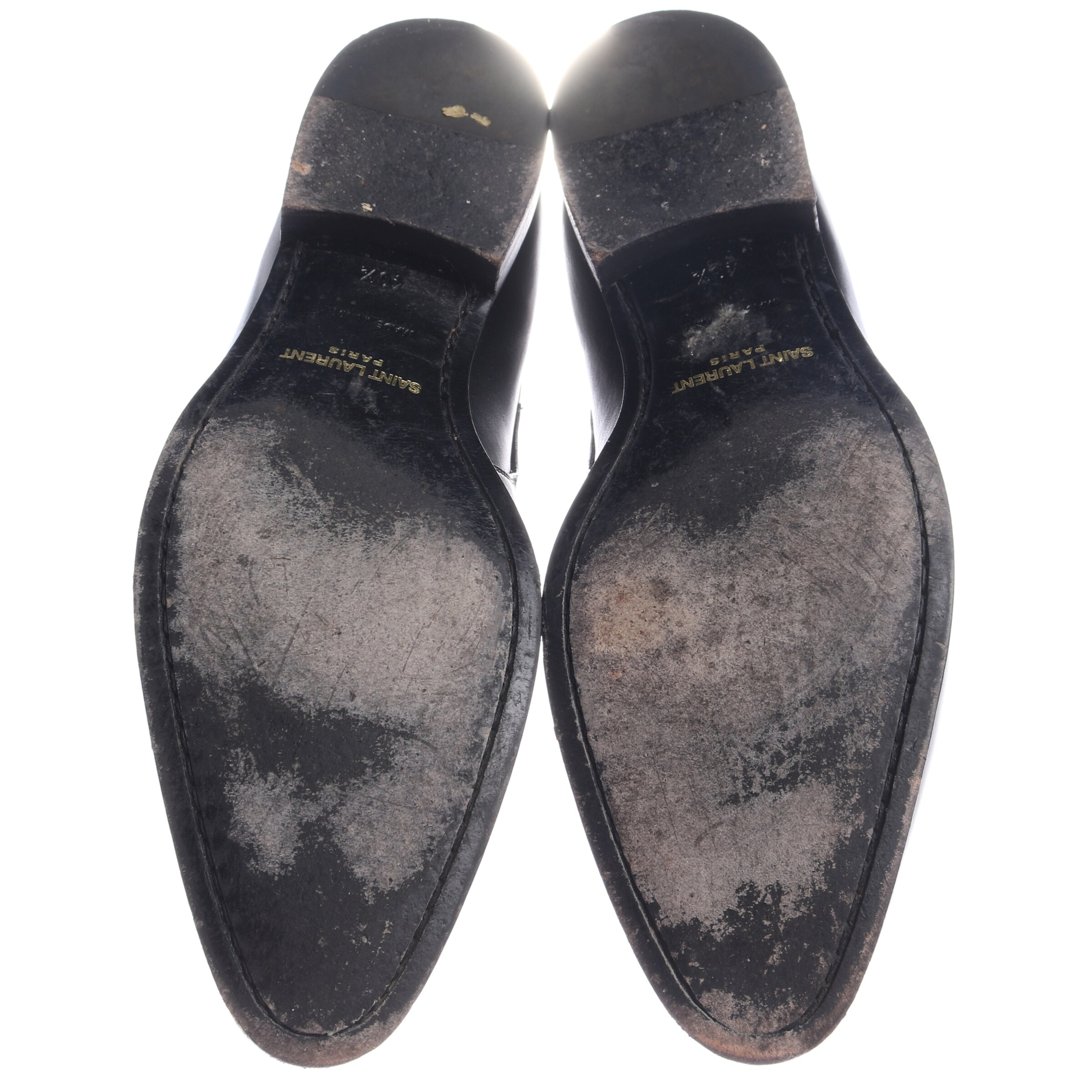 Saint Laurent Anke & Mid-Calf Boots in 40,5 in Black