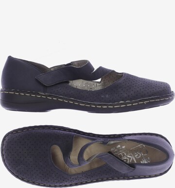 Rieker Flats & Loafers in 40 in Blue: front