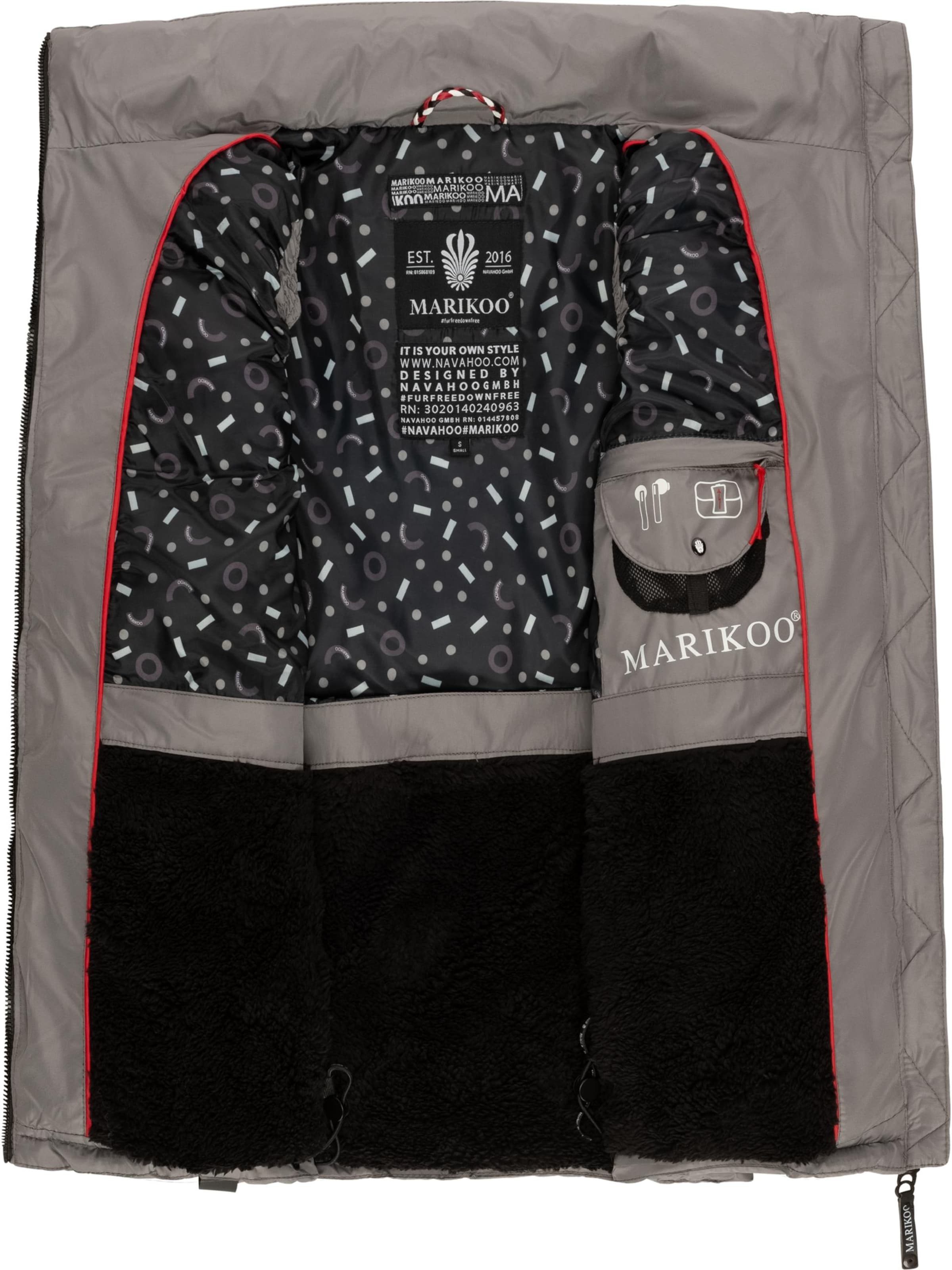 MARIKOO Väst 'Eisflöckchen' i grå