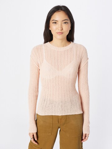 Pull-over 'Ada' WEEKDAY en rose : devant