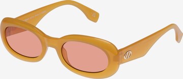 LE SPECS - Gafas de sol 'Outta Trash' en amarillo: frente